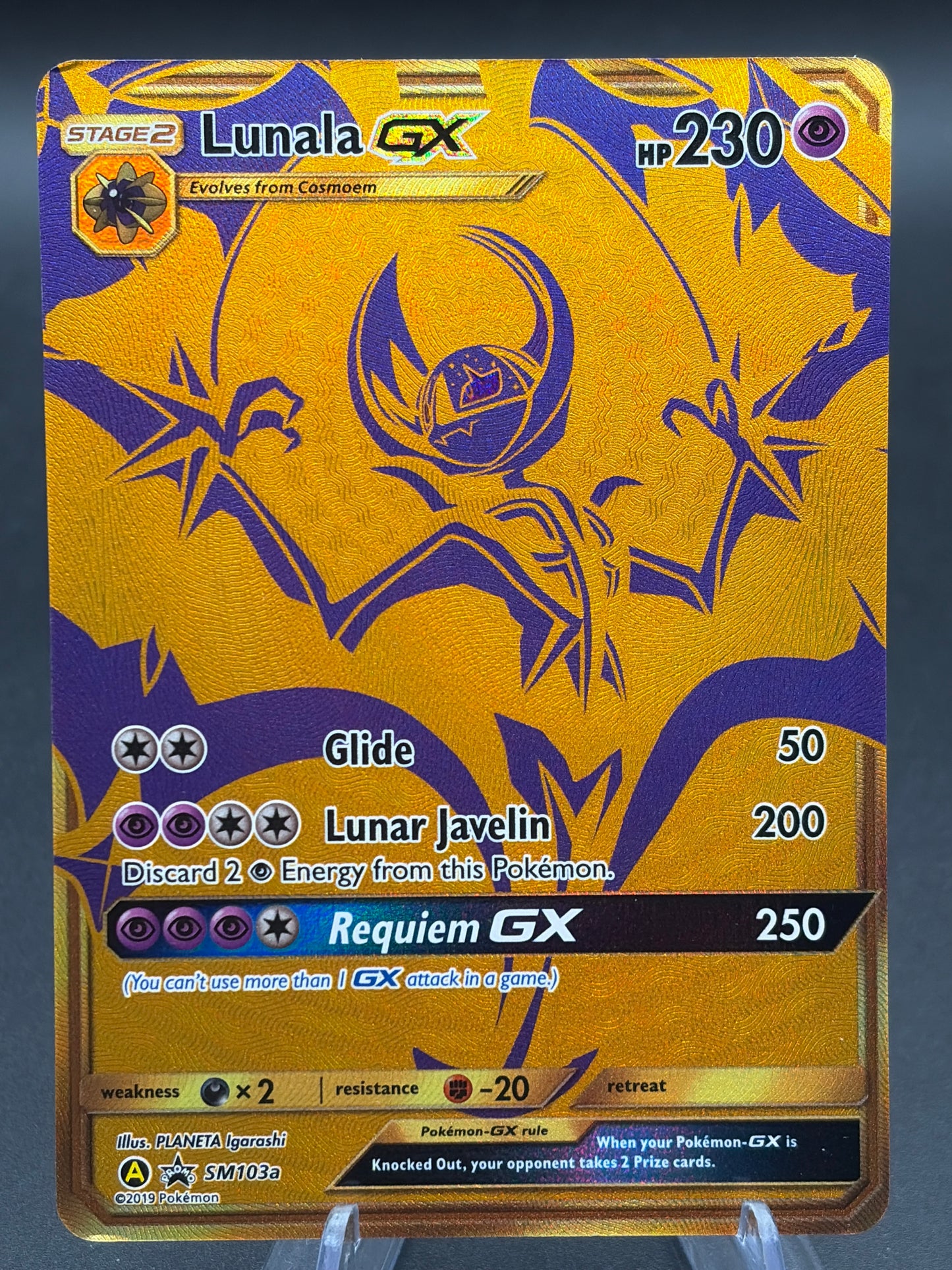 Pokémon TCG: 2019 Lunala GX - SM103a - SM: Promos