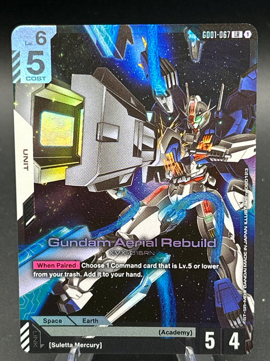 Gundam TCG: Gundam Aerial Rebuild - GD01-067 - LR - Newtype Rising (GD01)