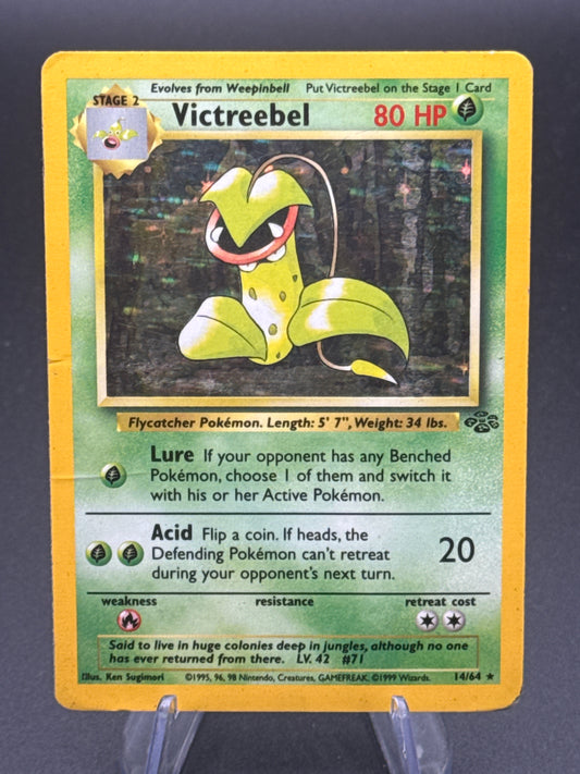 Pokémon TCG: 1999 Victreebel - 14/64 - Jungle Unlimited Holo