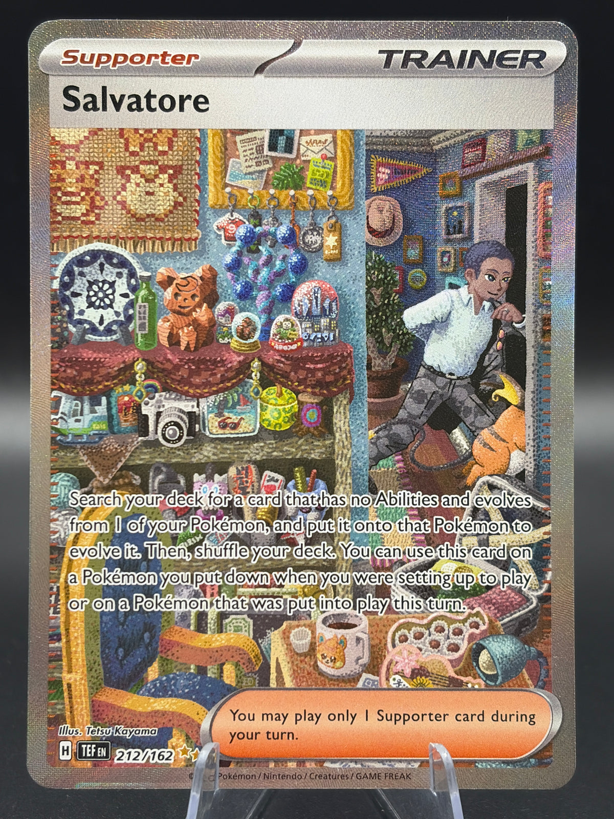 Pokémon TCG: 2024 Salvatore 212/162 SV: Temporal Forces