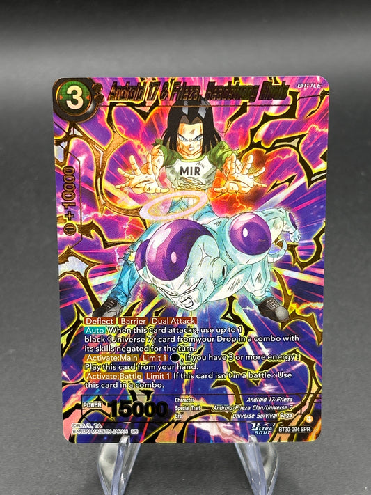 Dragon Ball TCG: 2026 Android 17 & Frieza, Headstrong Rivals (BT30-094 SPR) - Three Glorious Fighters Three Glorious Fighters
