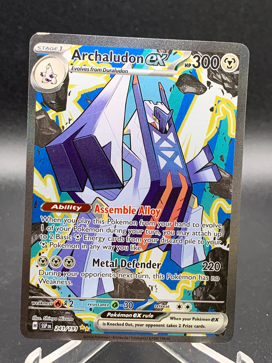 Pokémon TCG: 2024 Archaludon ex 241/191 S&V: Surging Sparks