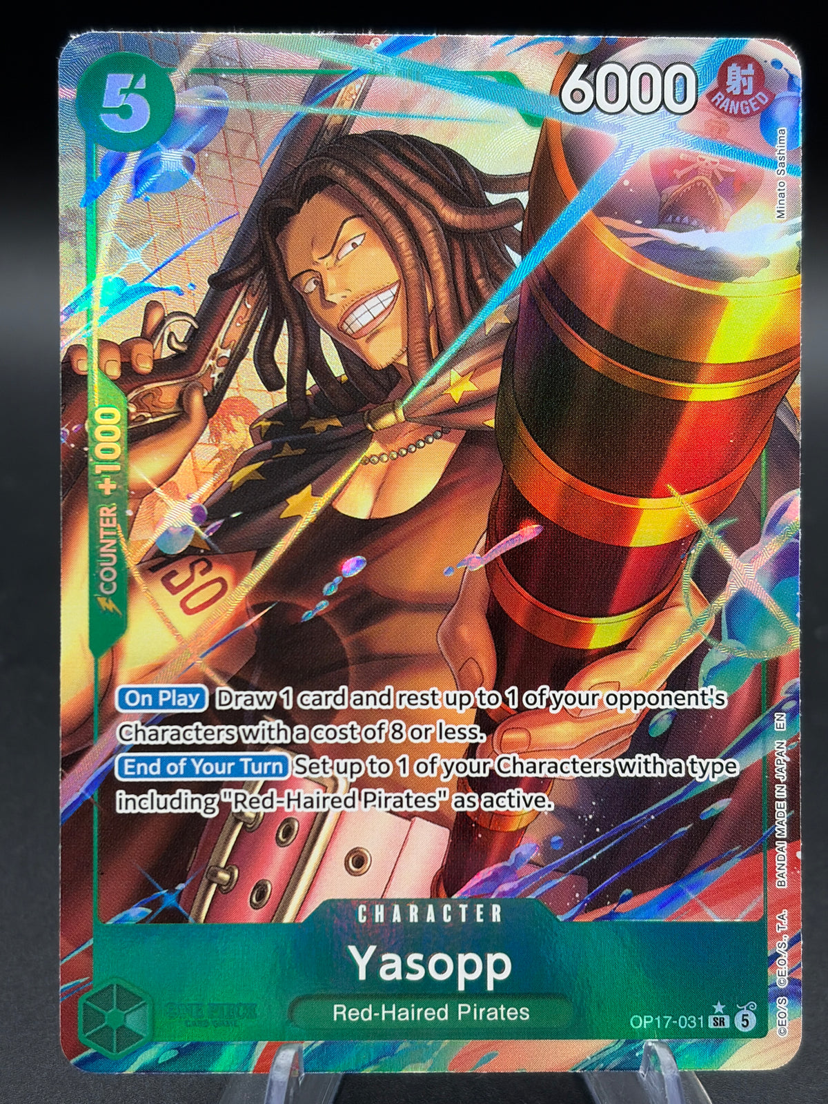 One Piece TCG: Yasopp (Alternate Art) - The World's Strongest Warriors (OP17)