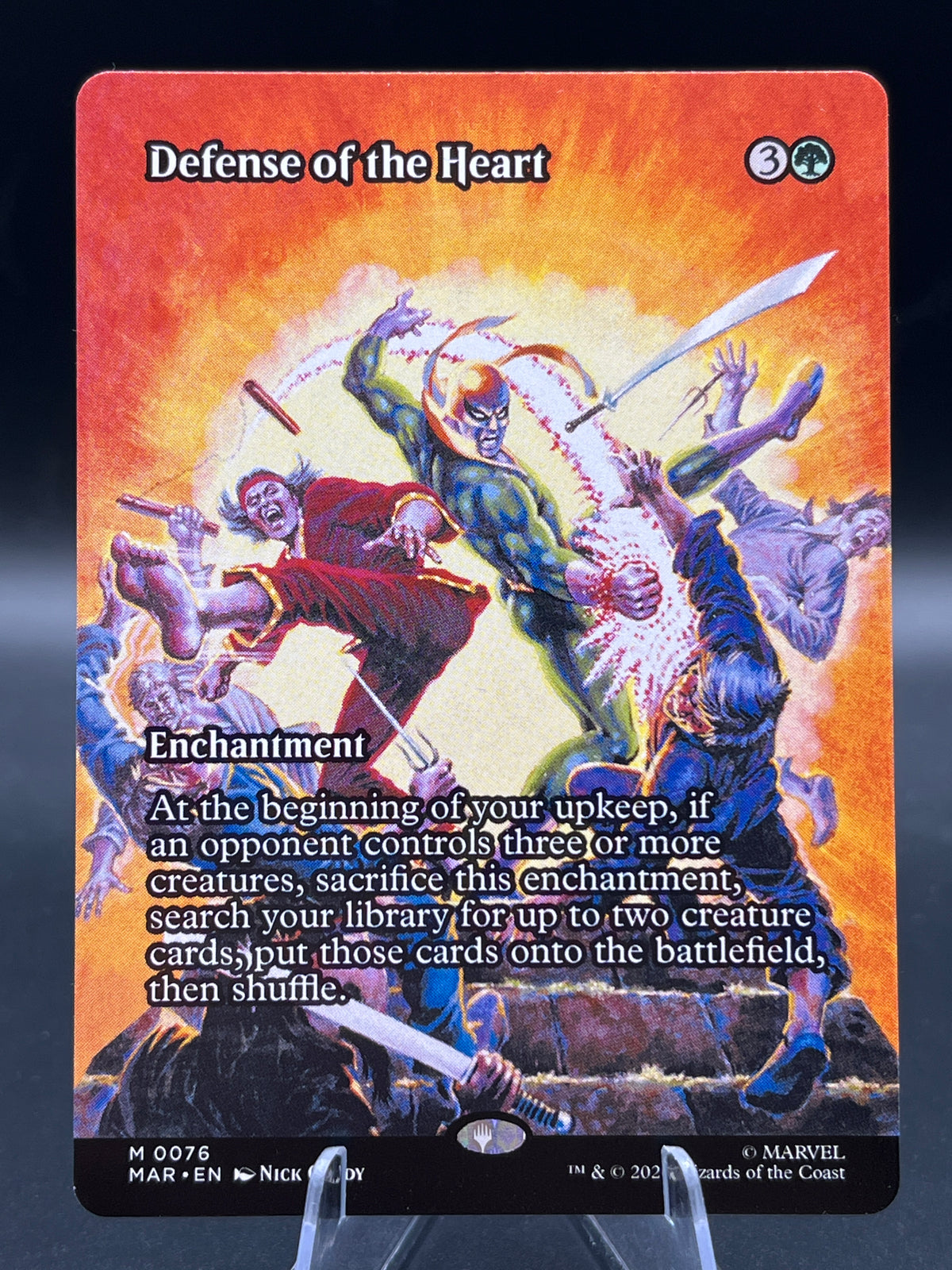 MTG TCG: 2026 Defense of the Heart (Borderless) - 0076 - Marvel Universe Eternal-Legal (MAR)