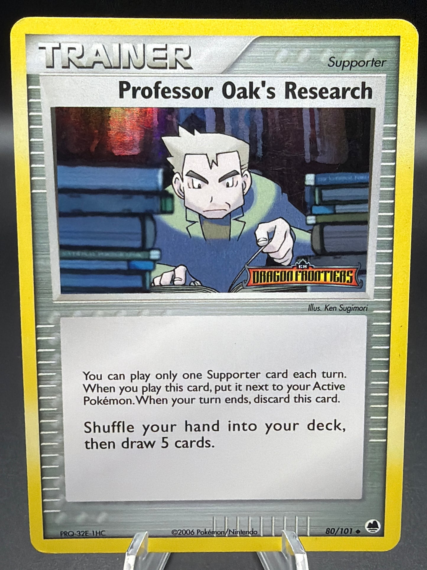Pokémon TCG: 2006 Professor Oak's Research -80/101- EX Dragon Frontiers (DF)