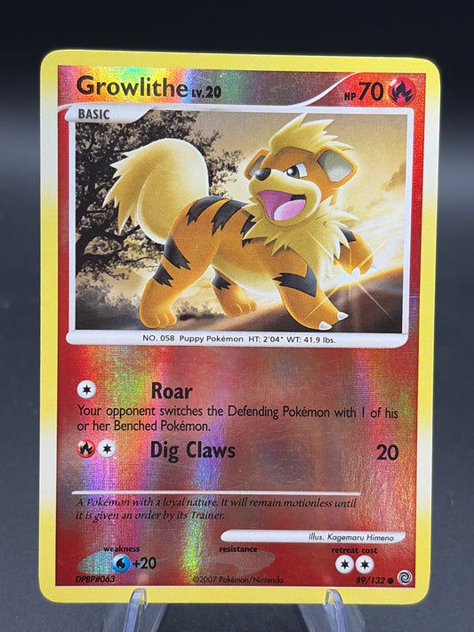 Pokémon TCG: 2007 Growlithe - Secret Wonders (SW)