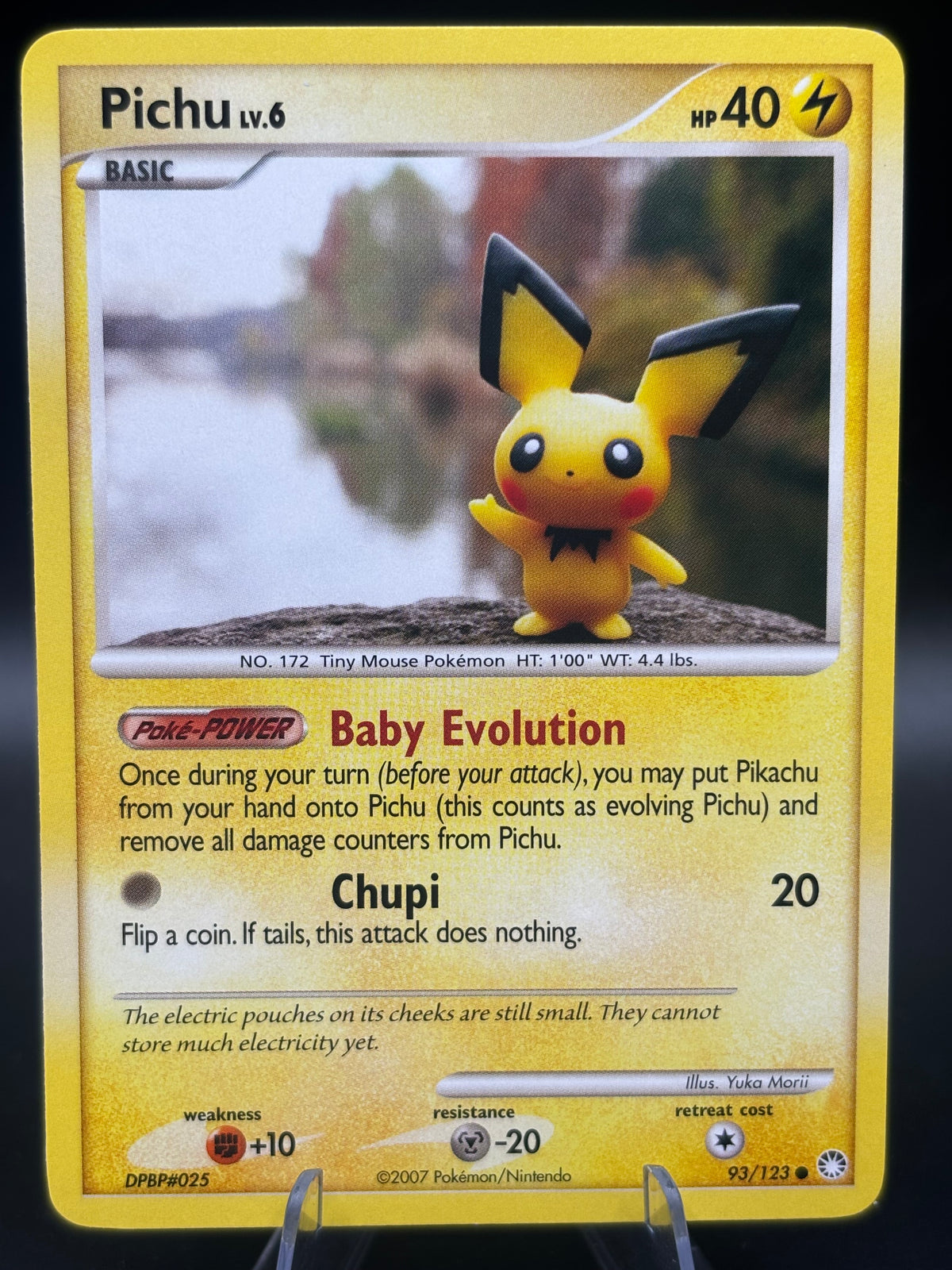 Pokemon TCG: Pichu - Mysterious Treasures (MT) 93/123