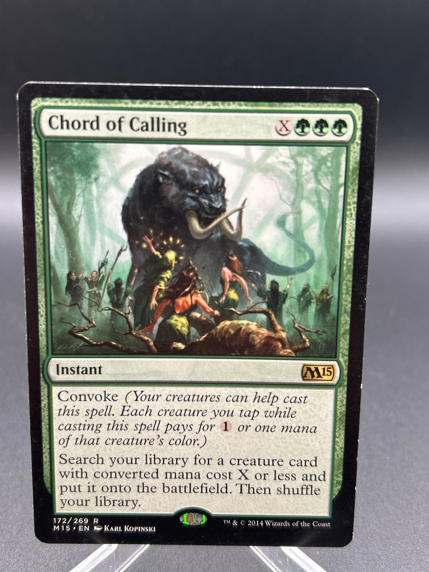 MTG TCG: Chord of Calling 172/269 R - Magic 2015 (M15)