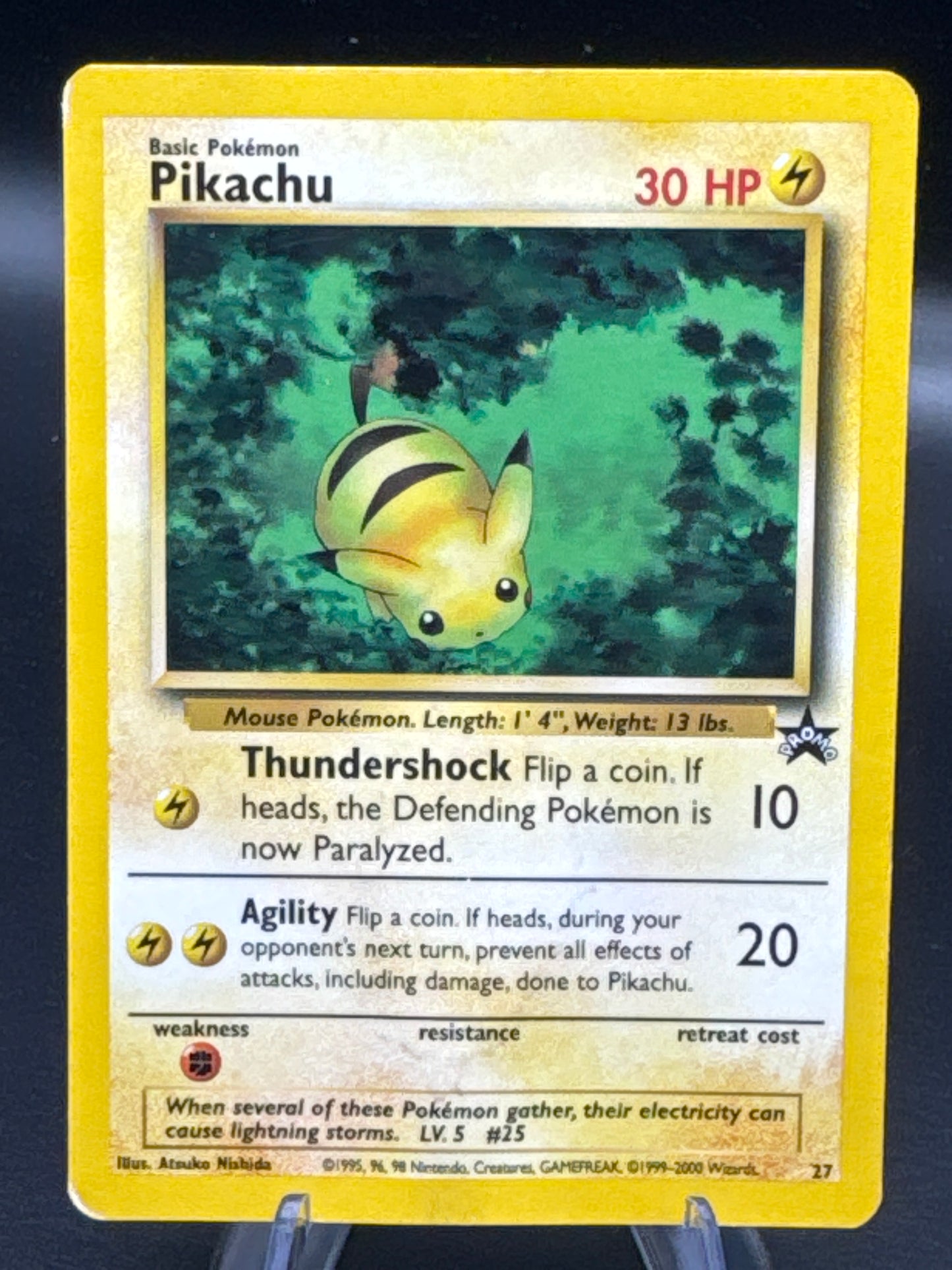 Pokémon TCG: 2000 Pikachu - #27 - WoTC Promo