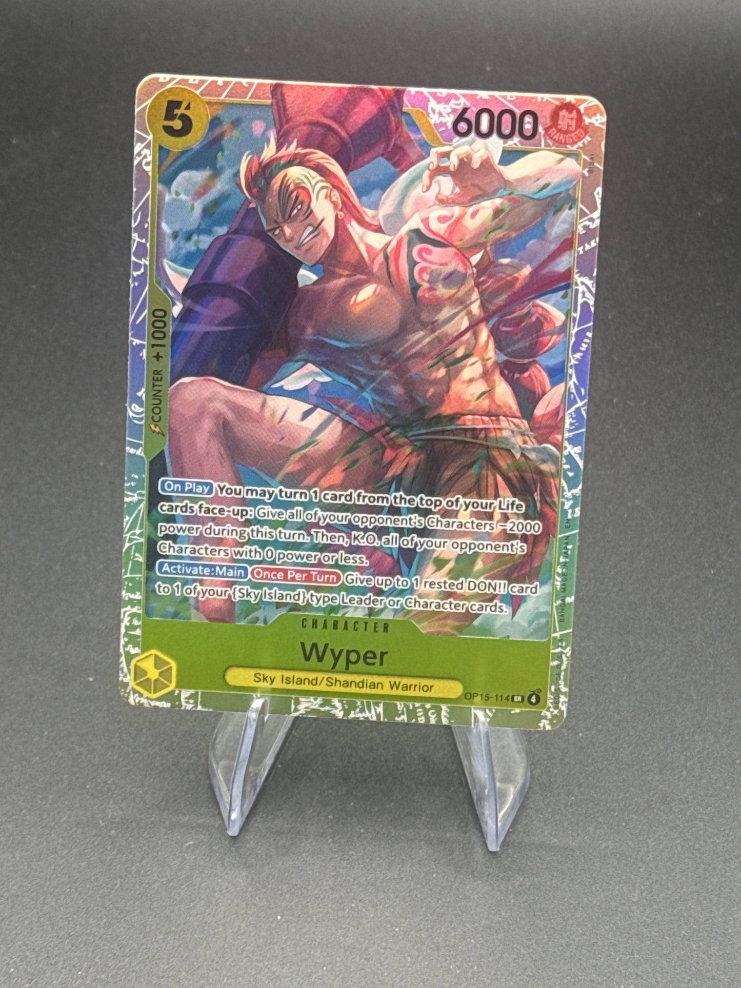 One Piece TCG: Wyper OP15-114  - Adventure on Kami's Island