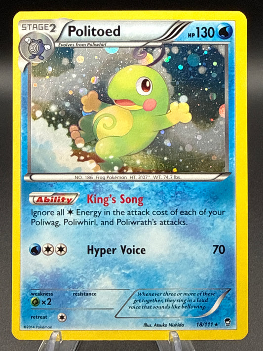 Pokémon TCG: 2014 Politoed - 18/111 (Cosmos Holo) - Miscellaneous Cards & Products