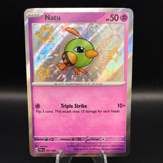Pokemon TCG: 2024 Natu 151/091 S&V Paldean Fates