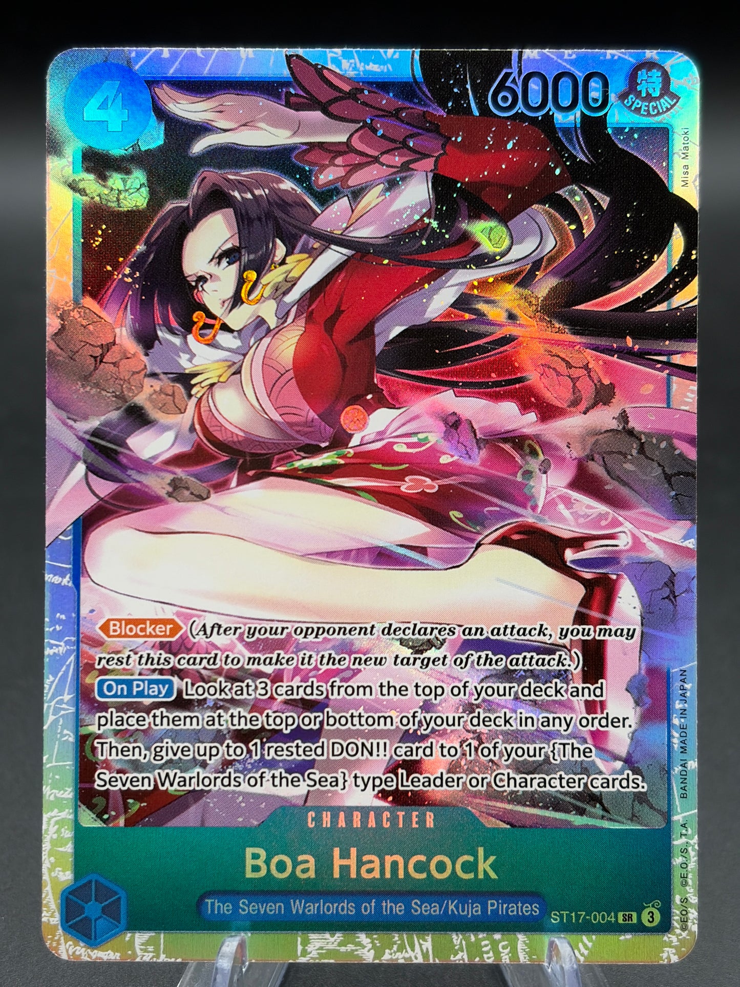 One Piece TCG: Boa Hancock - ST17-004 - Starter Deck 17: BLUE Donquixote Doflamingo
