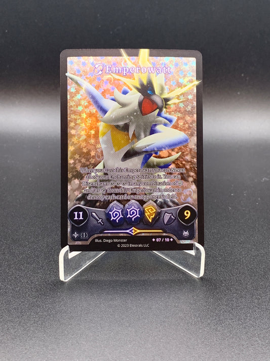 Elestrals TCG: Emperowatt (Serialized) 07/10 Shattered Stars Chapter 1