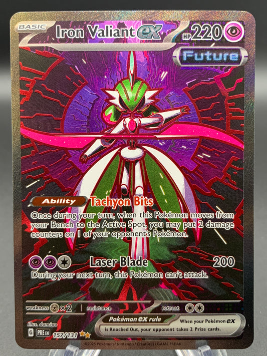 Pokémon TCG: 2025 Iron Valiant ex - 157/131 - SV: Prismatic Evolutions