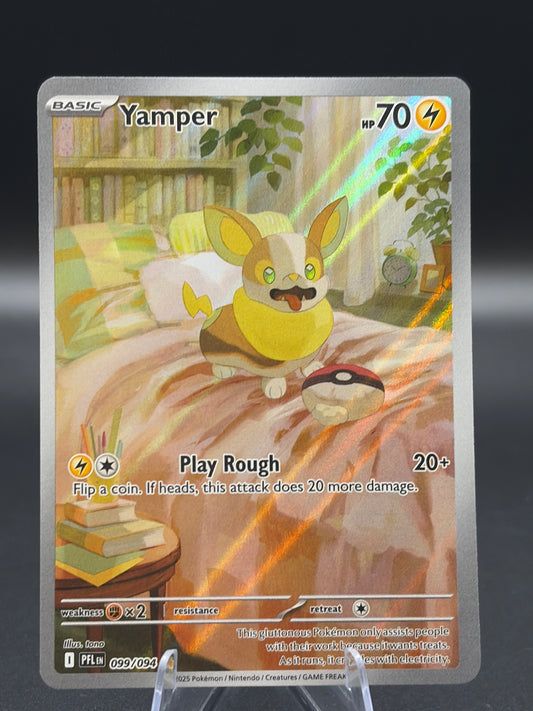 Pokémon TCG: 2025 Yamper - 099/094 - PFL: Phantasmal Flames