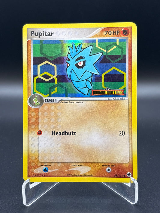 Pokémon TCG: 2006 Pupitar 58/101 Dragon Frontiers Reverse-Holo