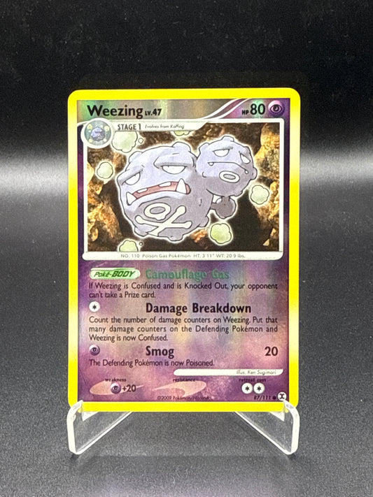 Pokémon TCG: 2009 Weezing 87/111 - Rising Rivals Reverse Holo