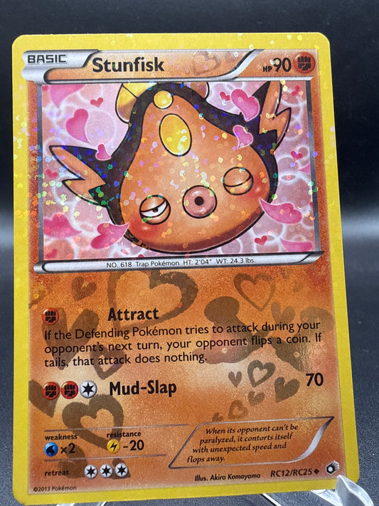 Pokémon TCG: 2013 Stunfisk - RC12/RC25- Legendary Treasures: Radiant Collection