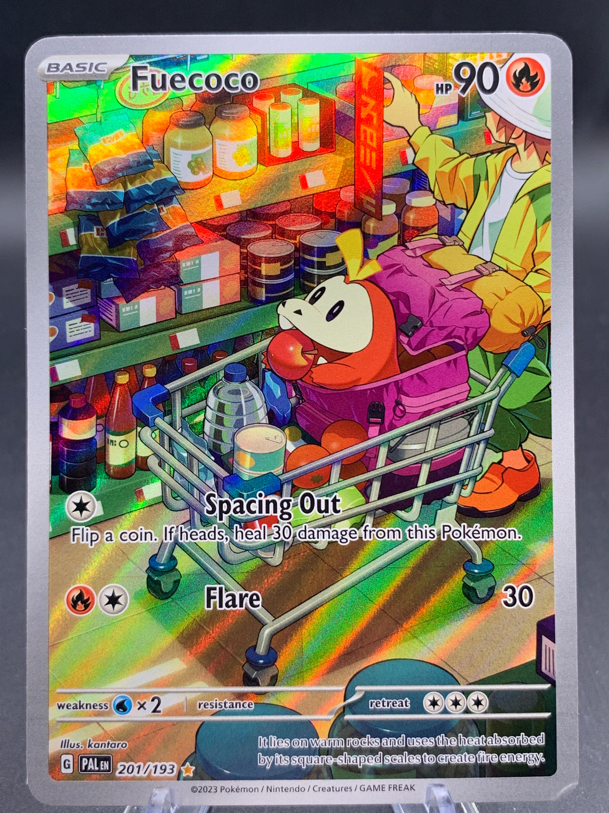 Pokémon TCG: 2023 Fuecoco - 201/193 - SV: Paldea Evolved