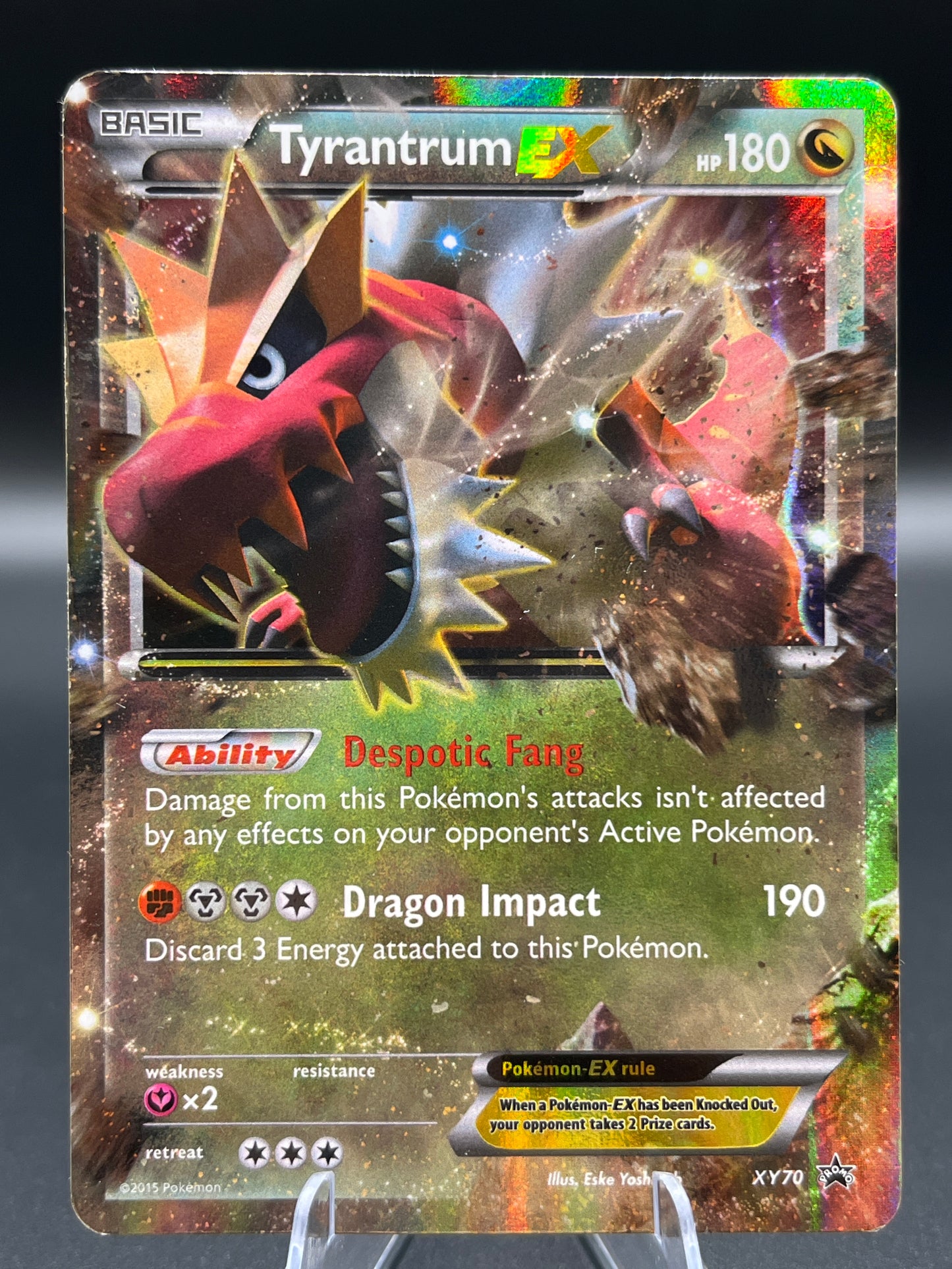 Pokémon TCG: 2015 Tyrantrum EX XY70 XY: XY Promos