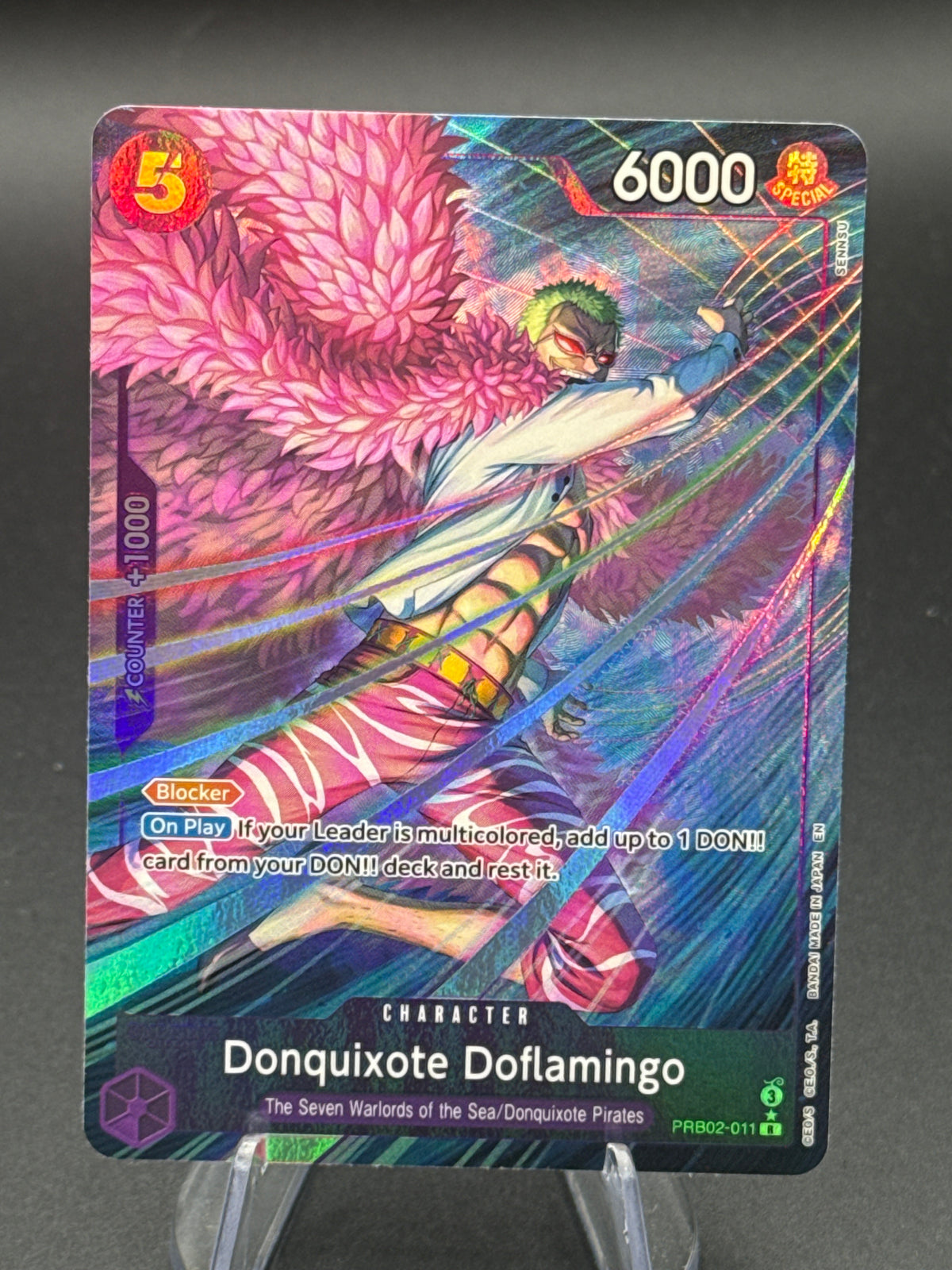 One Piece TCG: Donquixote Doflamingo PRB02-0011 - Premium Booster -The Best- Vol. 2