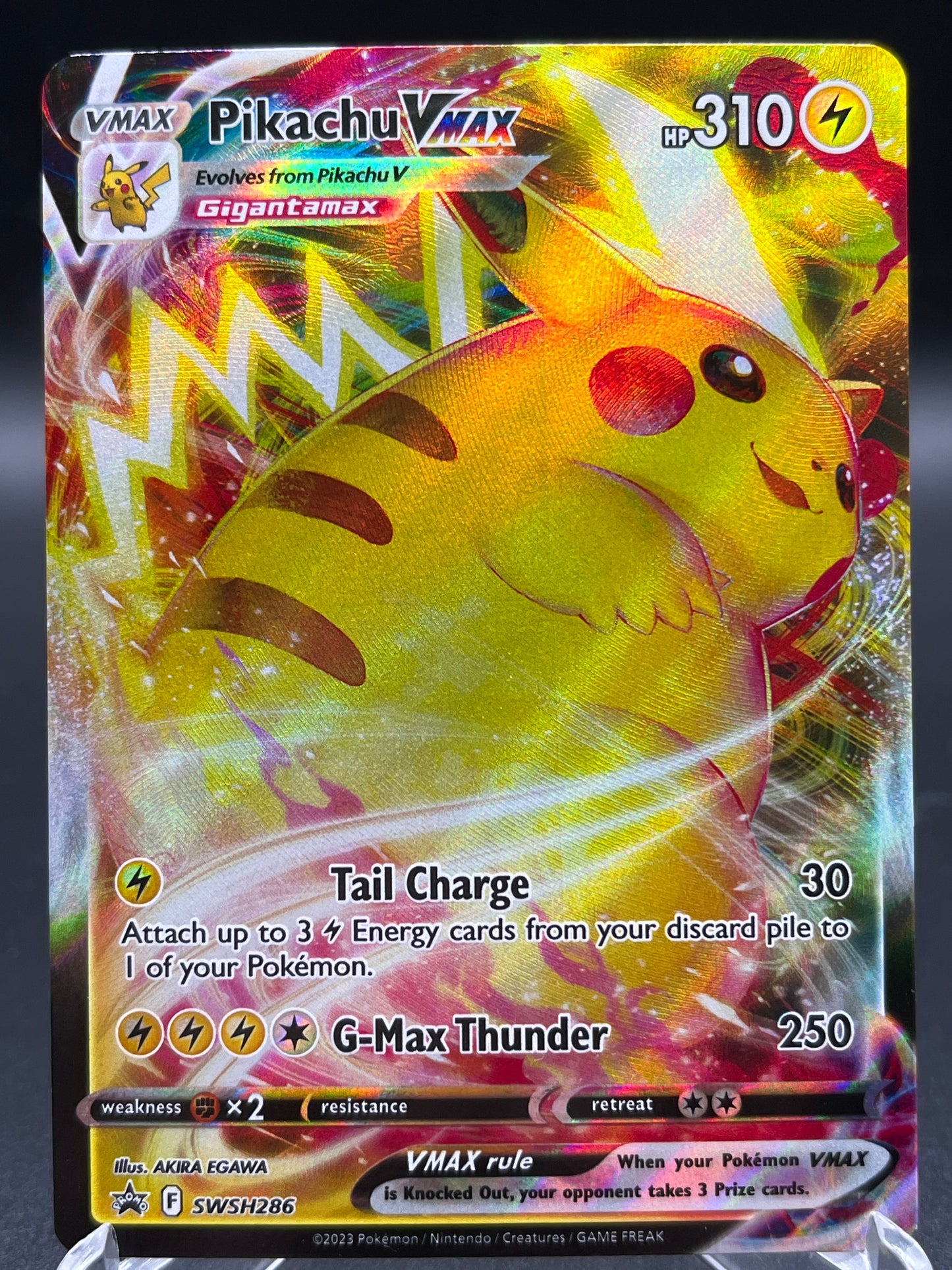 Pokémon TCG: 2023 Pikachu VMAX - SWSH286 - Sword & Shield Promo Cards