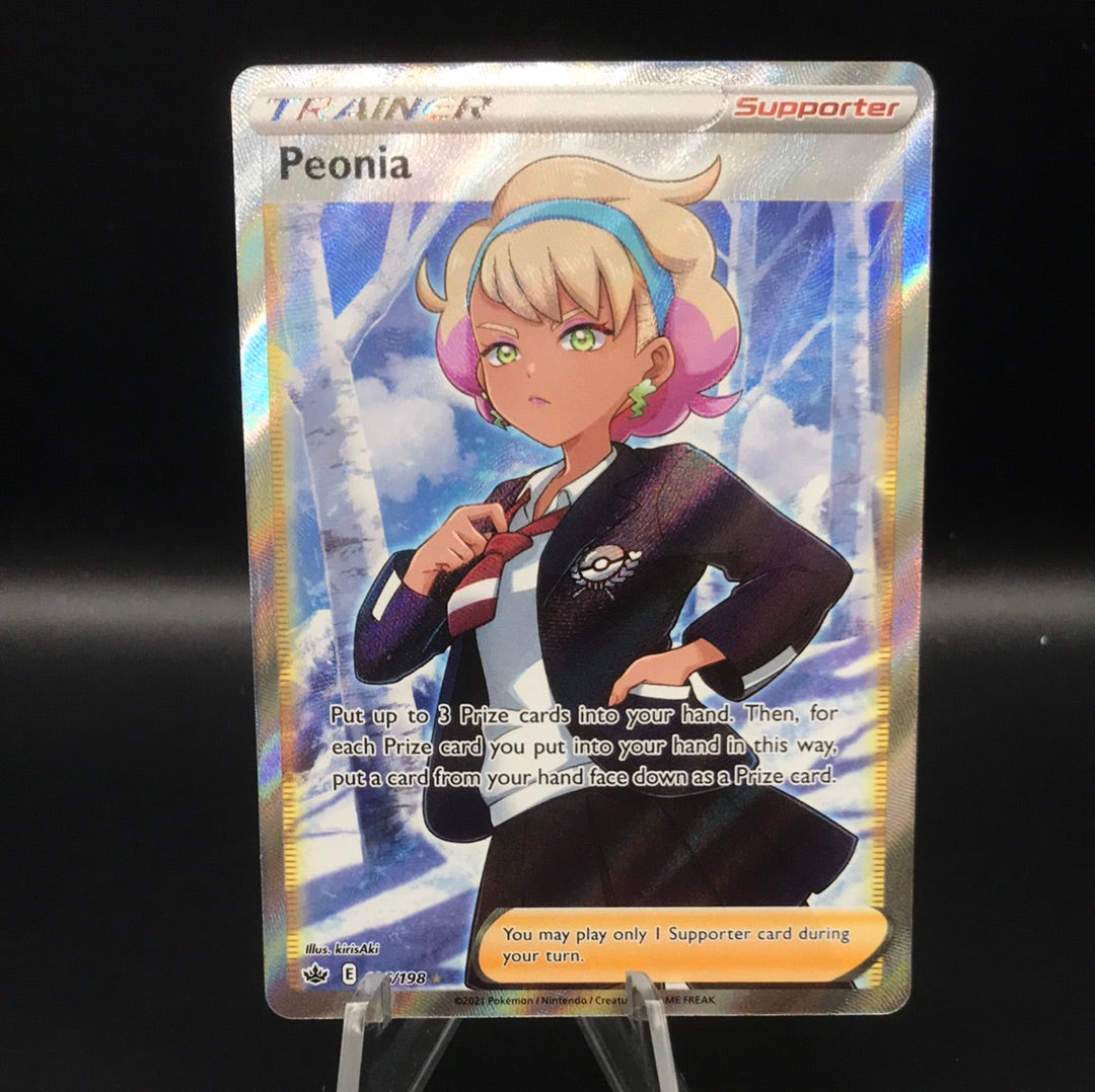Pokémon TCG: 2021 Peonia 196/198 SWSH: Chilling Reign