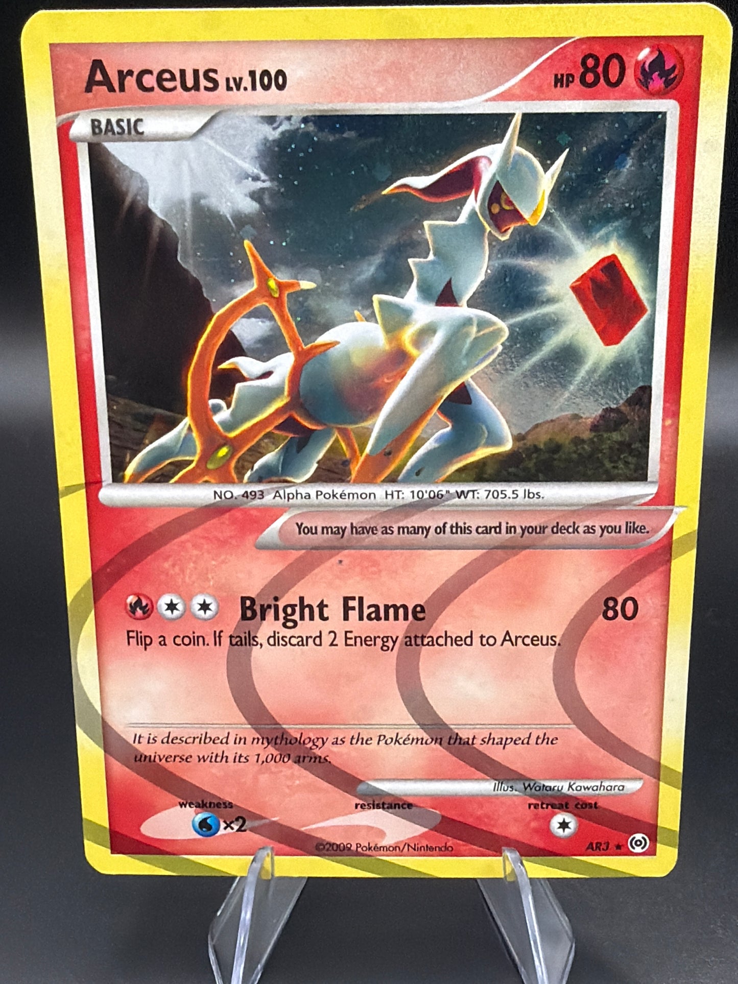 Pokémon TCG: 2009 Arceus LV.100 - AR3 - Platinum: Arceus