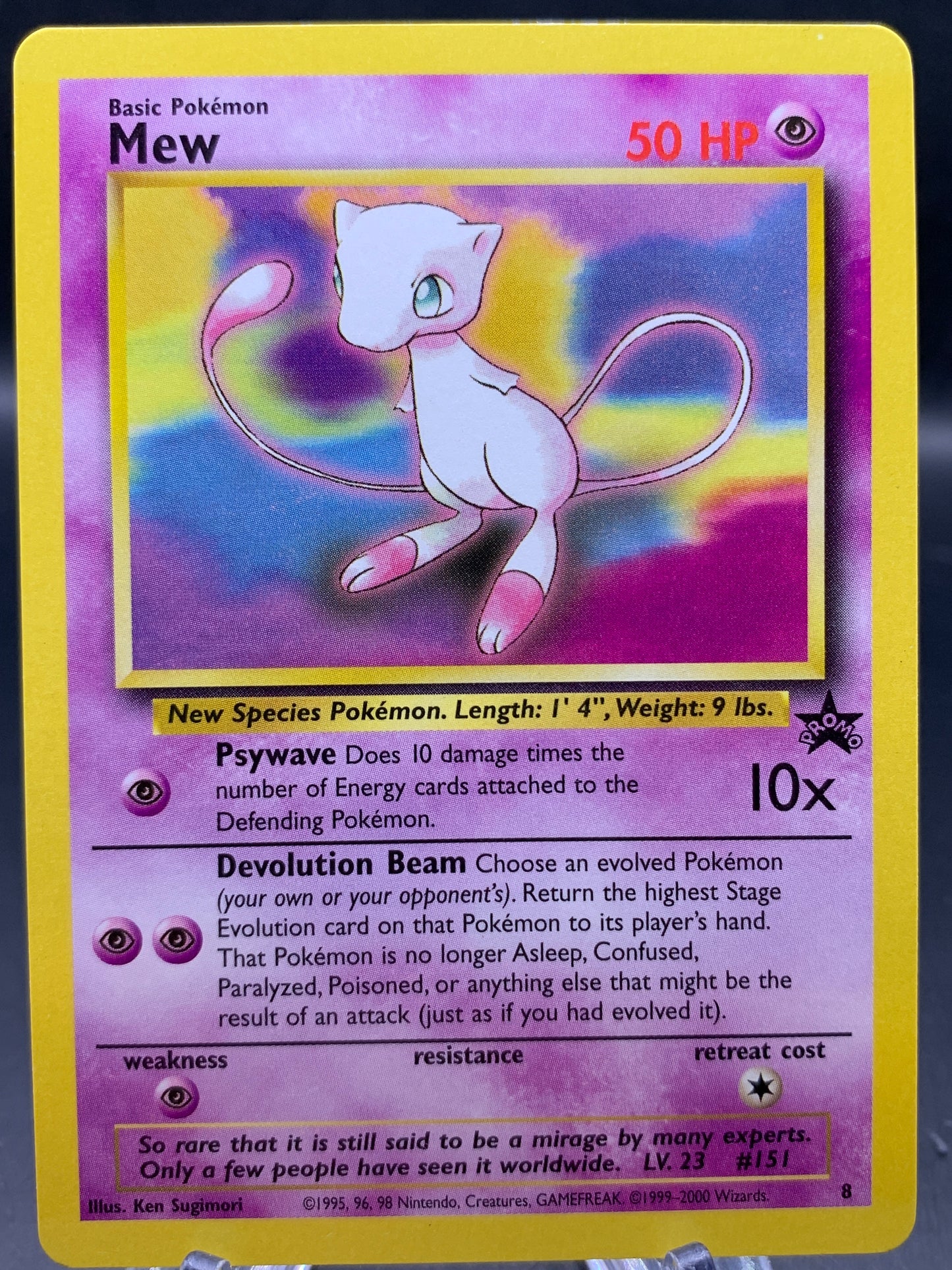 Pokémon TCG: 2000 Mew - #8 - WoTC Promo
