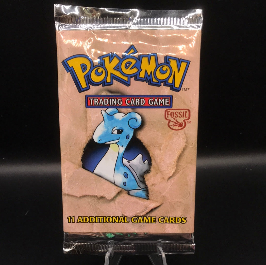 Pokémon TCG: Fossil Booster Pack (Lapras Art) 20.68g