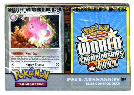 Pokémon TCG: 2008 World Championships Deck - Paul Atanassov Bliss Control Deck