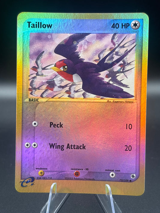 Pokemon TCG: 2003 Tailow 72/109 - Ruby & Sapphire Reverse Holo