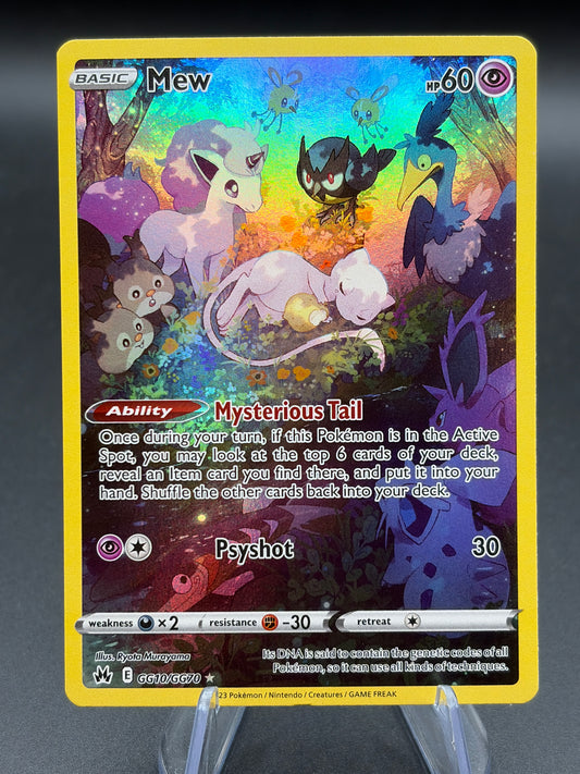 Pokémon TCG: 2023 Mew - GG10/GG70 - SWSH: Crown Zenith Galarian Gallery