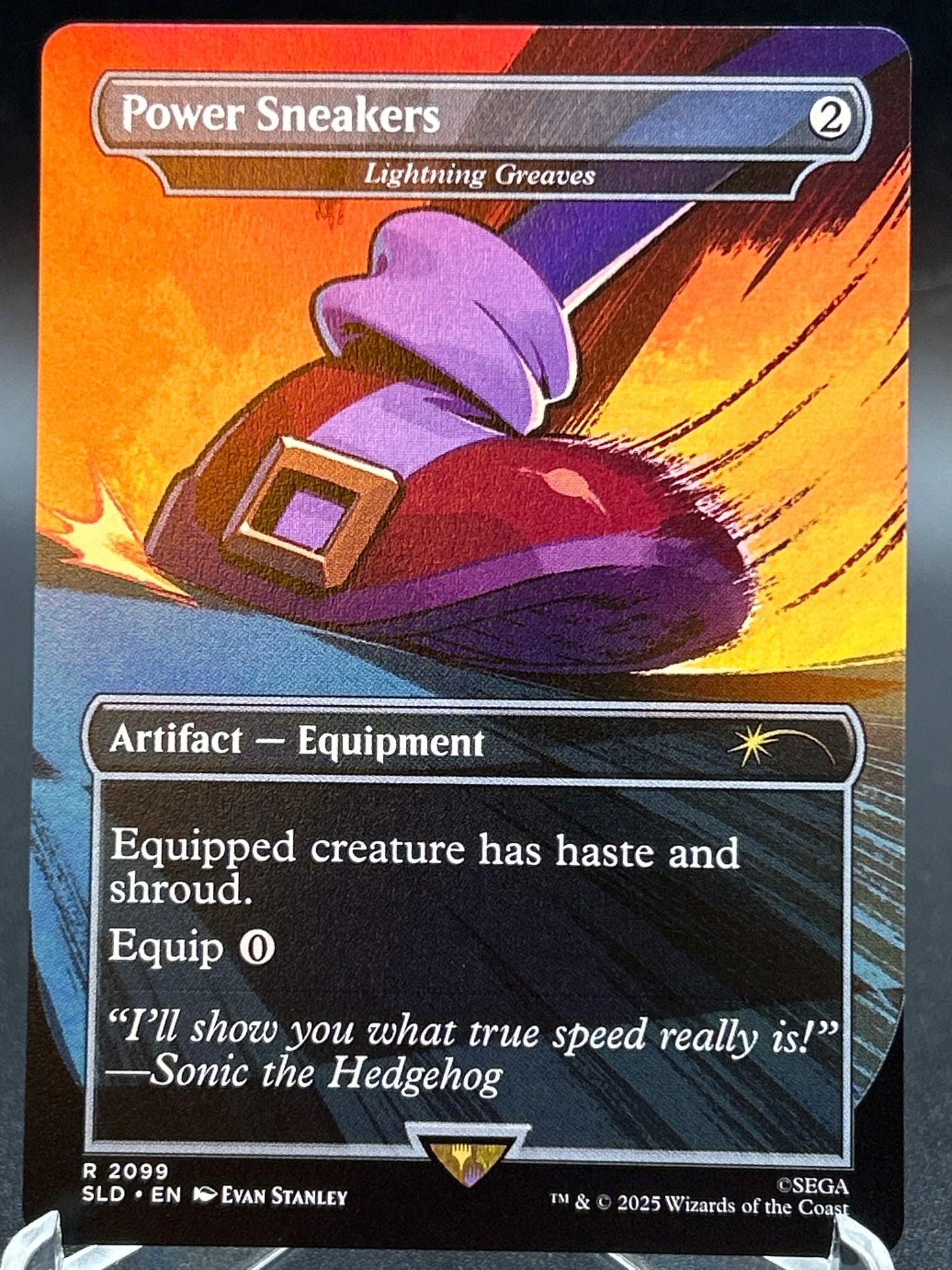 MTG TCG: Power Sneakers - Lightning Greaves R 2099 SLD: Secret Lair Drop Series (Secret Lair x Sonic)