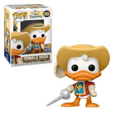 Funko Pop! Disney: Mickey Donald Goofy - The three Musketeers - Donald Duck 1036 - Funko 2021 Wondrous Convention Limited Edition