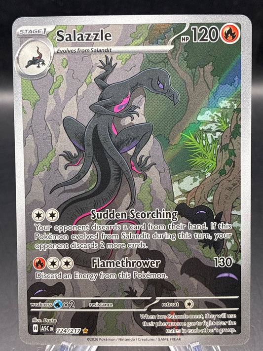 Pokémon TCG: 2026 Salazzle 224/217 - ME: Ascended Heroes