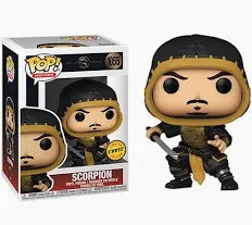 Funko PoP! Movies: Mortal Komba - Scorpion 1055 - Limited Chase Edition