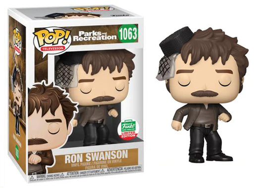 Funko PoP! Television: Parks and Recreation - Ron Swanson - 1063 (Funko Limited Edition)