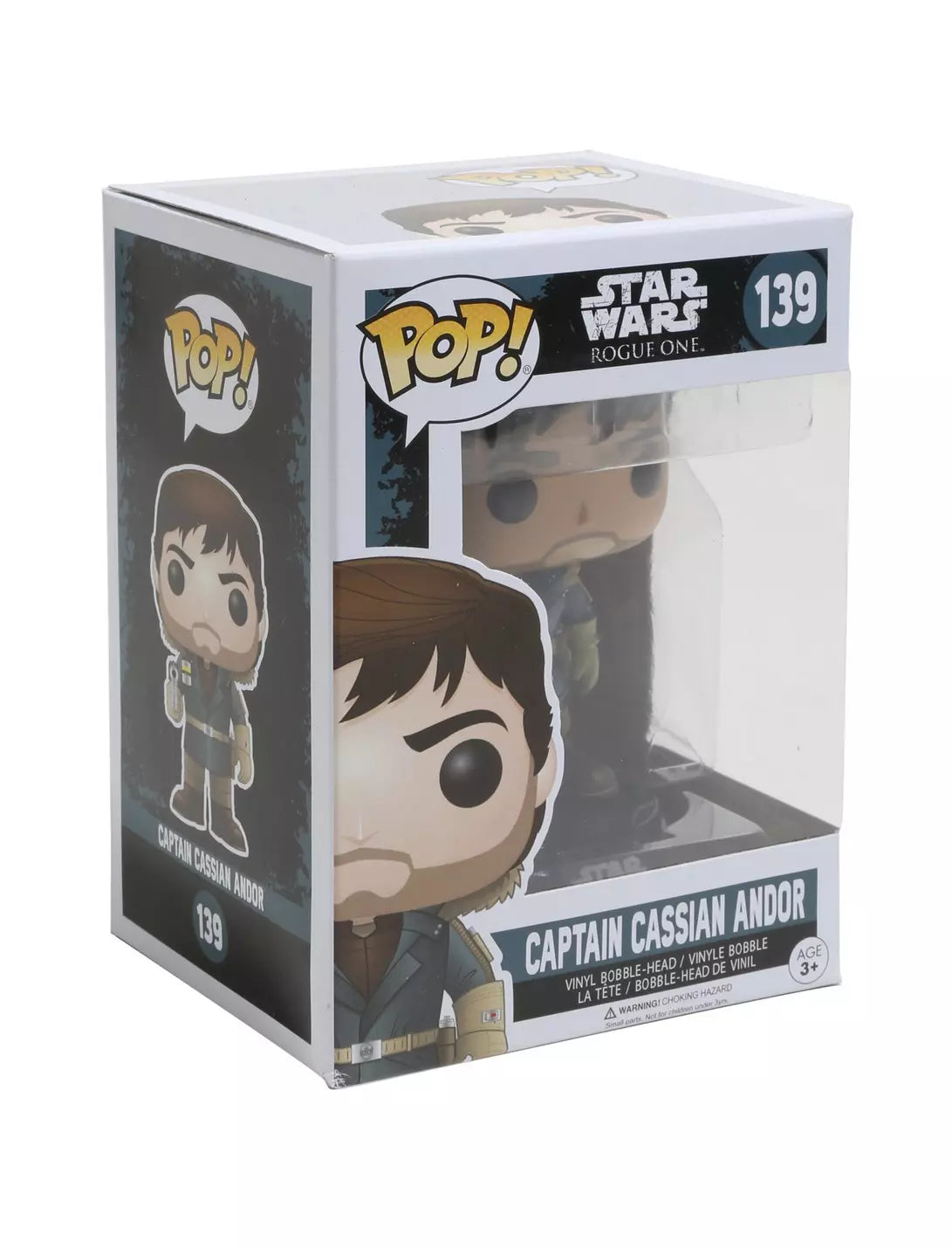 Funko PoP! Star Wars Rogue One: Captain Cassian Andor 139