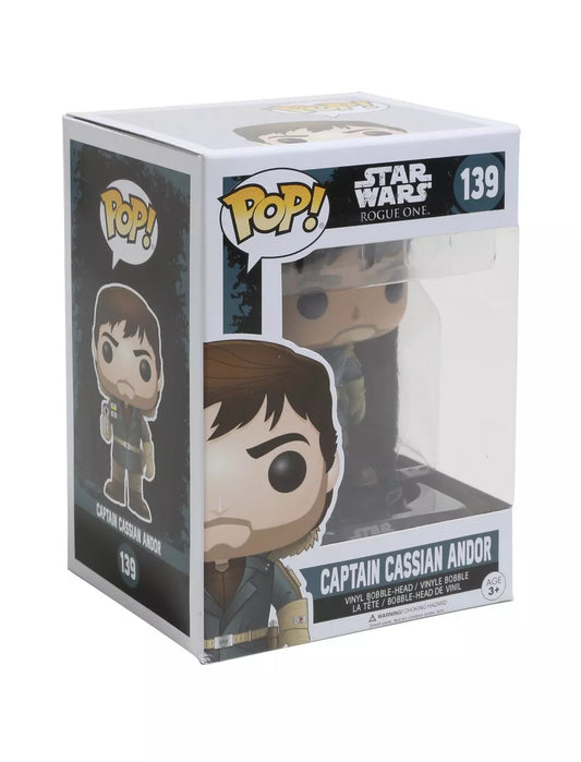 Funko PoP! Star Wars Rogue One: Captain Cassian Andor 139
