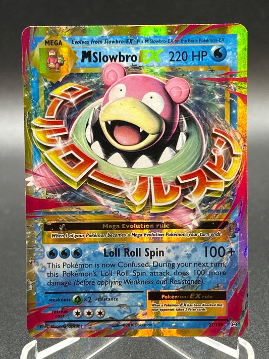 Pokémon TCG: 2016 M Slowbro EX 27/108 XY: Evolutions