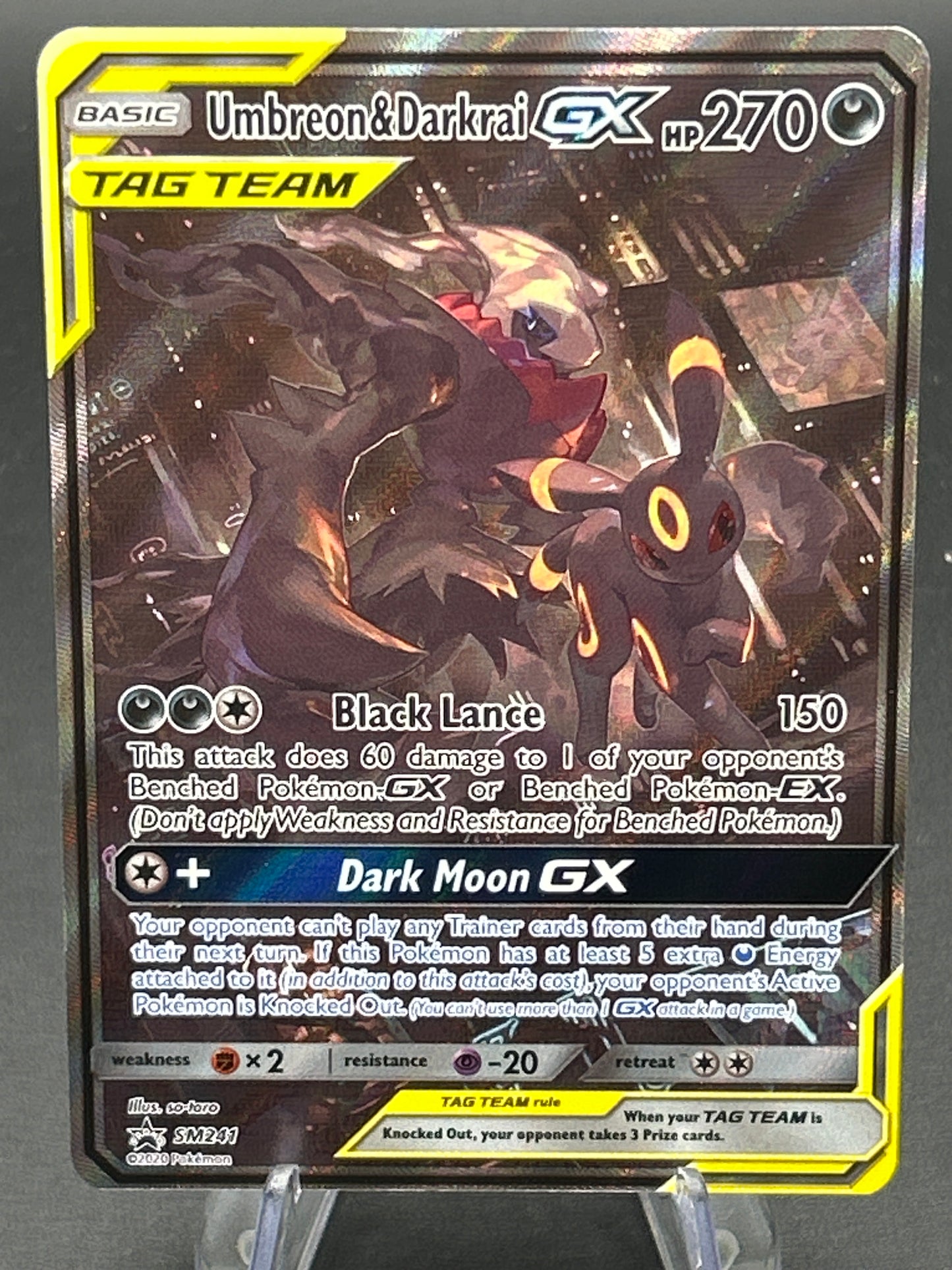 Pokemon TCG - Umbreon & Darkrai GX - Promo - SM241