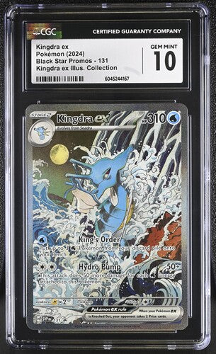 CGC 10 Pokémon TCG: 2024 Kingdra ex 131 - Black Star Promo