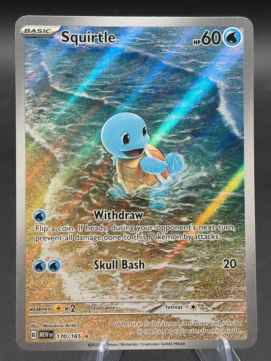 Pokémon TCG: 2023 Squirtle -170/165 - SV: Scarlet & Violet 151