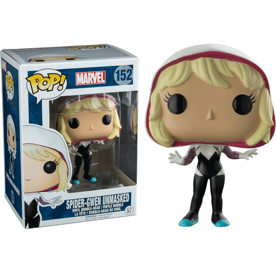 Funko PoP! Marvel: Spider-Gwen Unmasked 152