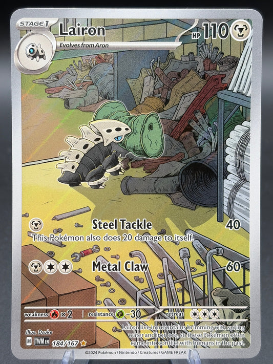Pokémon TCG: 2024 Lairon - 184/167 - SV: Twilight Masquerade