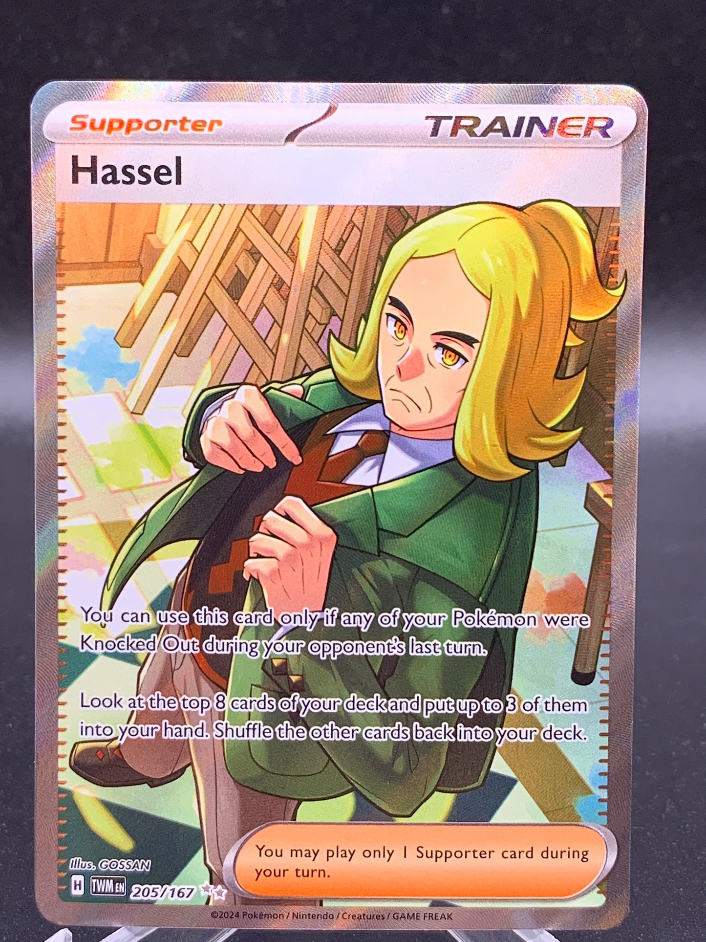 Pokemon TCG: 2024 Hassel - 205/167 Twilight Masquerade