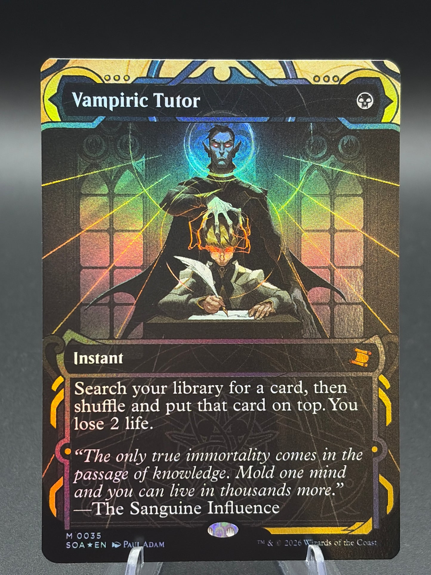 MTG TCG: Vampiric Tutor M 0035 - Secrets of Strixhaven: Mystical Archive (SOA)