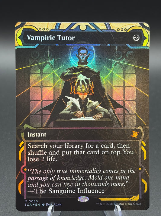 MTG TCG: Vampiric Tutor M 0035 - Secrets of Strixhaven: Mystical Archive (SOA)